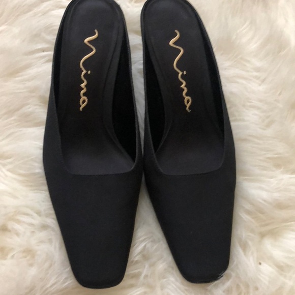 Nina Shoes - Nina slip on backless heels size 8